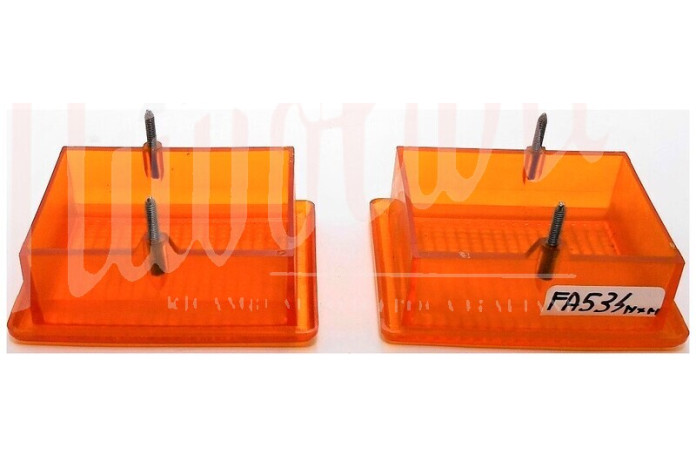 COPPIA FRECCIA FAN POSTALT ARANCIO TIPO ALTA