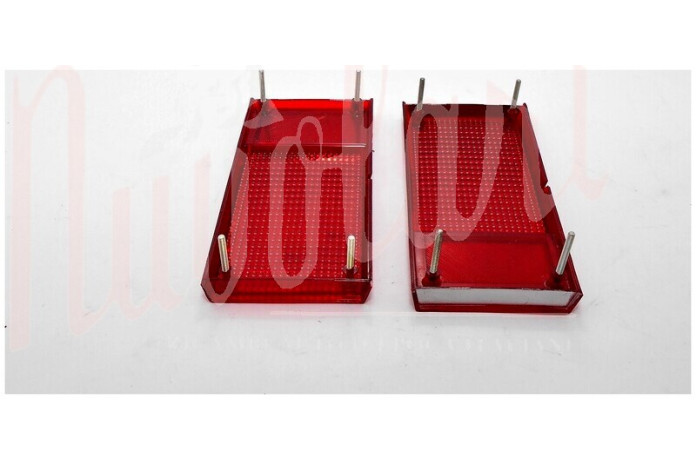 COPPIA LENTI STOP FANALI POST ALTISSIMO ROSSE