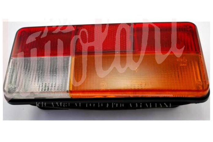 COPPIA FANALI POST ALTISSIMO LENTE BORDO NERA