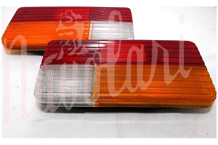 COPPIA FANALI POSTERIORI GECAR LENTE CON RIGHE