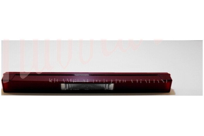 FANALE POST CENTRALE BAULE TARGA CARELLO ROSSO