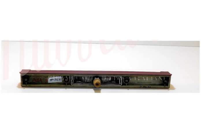 FANALE POST CENTRALE BAULE TARGA CARELLO ROSSO