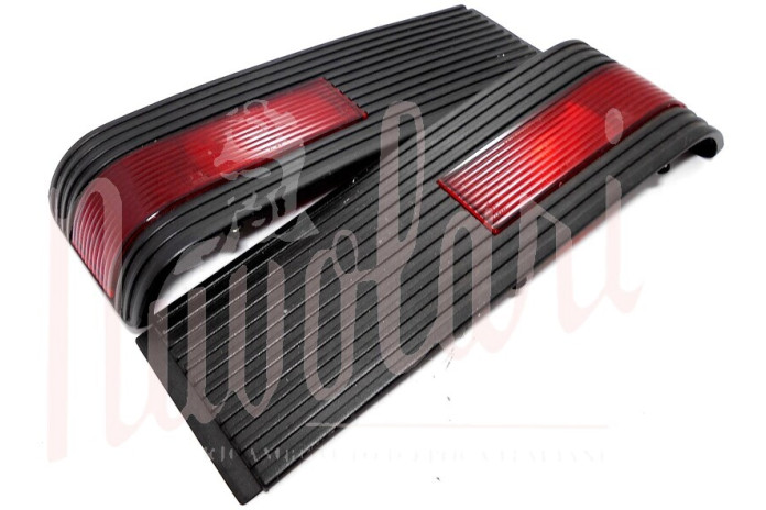 COPPIA FASCE FANALI RETRONEBBIA SEIMA BASE NERA