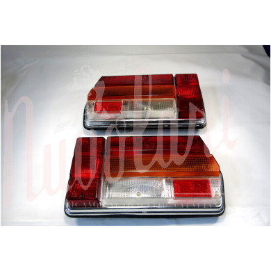 COPPIA FANALI POST ALTISSIMO BORDO CROMATO