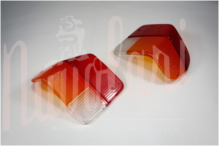 COPPIA LENTI FANALI POSTERIORI CARELLO