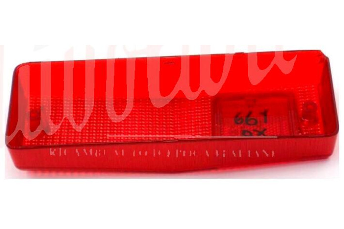 LENTE POSTERIORE ROSSA STARS
