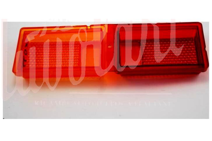 LENTE POSTERIORE ROSSA ARANCIO CONCORRENZA