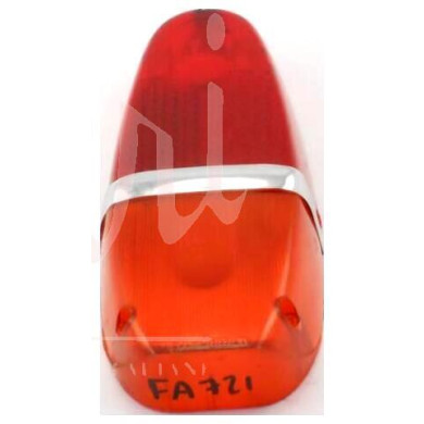 LENTE POSTERIORE CON PROFILO CROMATO ALTISSIMO