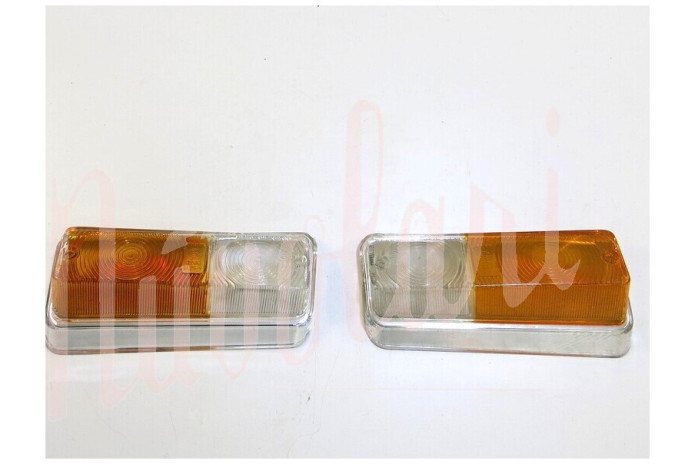 LENTE ANTERIORE OLSA BIANCO ARANCIO PER ALFA ROMEO 1750 