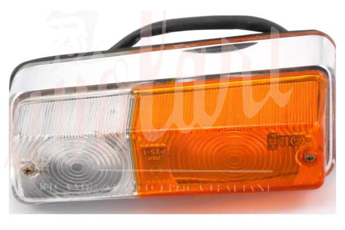 2 FANALI ANTERIORI CARELLO BIANCA ARANCIO PER ALFA ROMEO 1750 