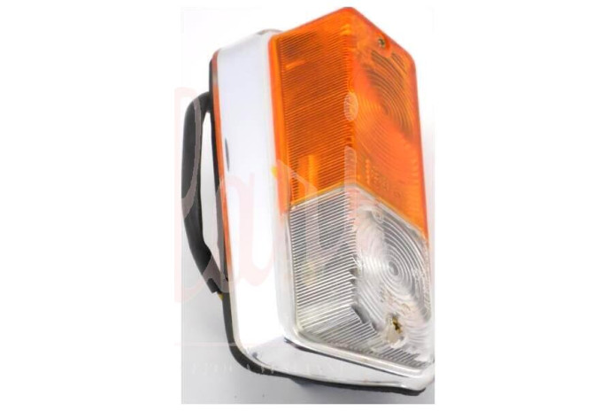 FANALINO ANTERIORE CARELLO BIANCO/ARANCIO