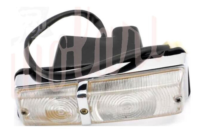 FANALINO ANTERIORE CARELLO BIANCO (NO LENTI)