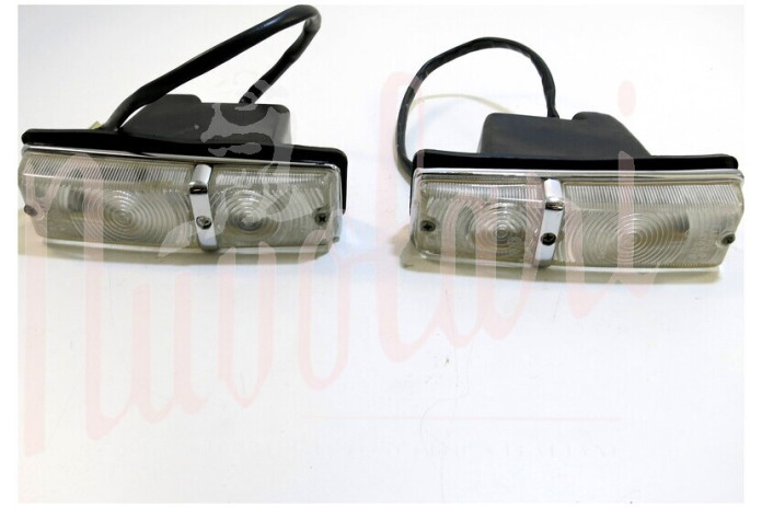 COPPIA FANALINI ANTERIORI CARELLO BIANCHI