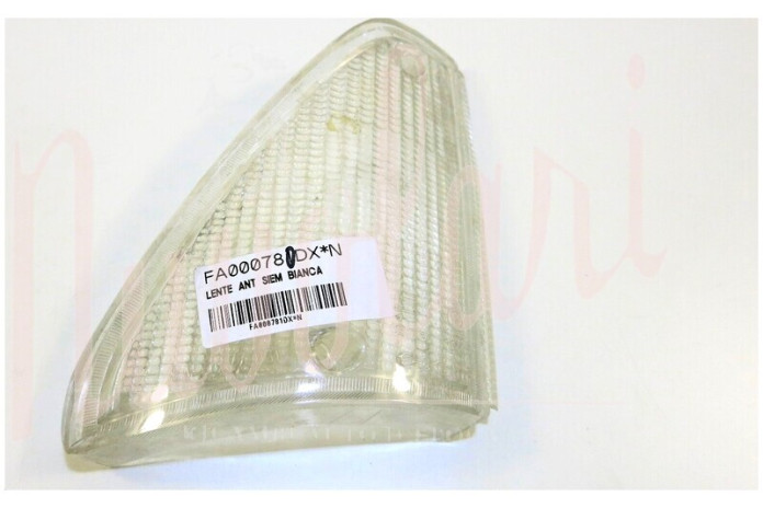 LENTE FANALINO ANTERIORE SIEM BIANCA