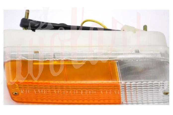 FANALINO ANT SEIMA BIANCO/ARANCIO (2 LAMPADE )