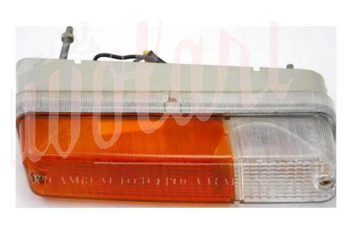 FANALINO ANT ALTISSIMO BIANCO/ARANCIO (2 LAMPADE )