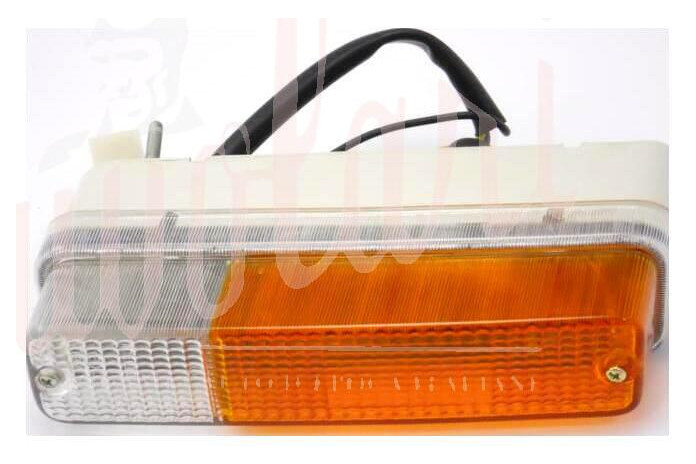 FANALINO ANT CARELLO BIANCO/ARANCIO (2 LAMPADE )