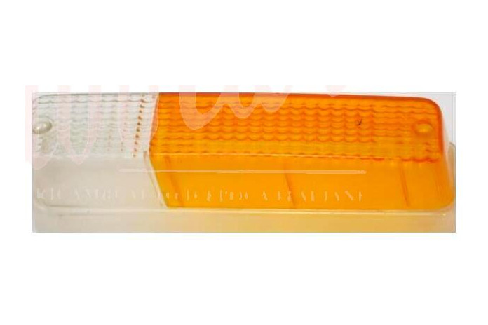 LENTE FANALINO  ANTERIROE SEIMA BIANCA/ARANCIO