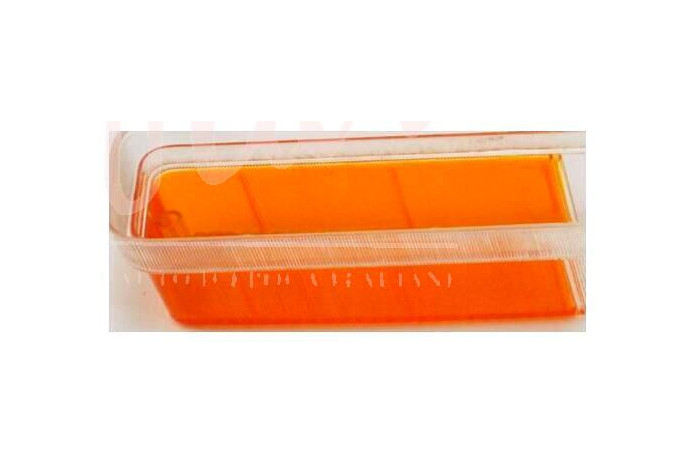 LENTE FANALINO ANTERIORE CARELLO BIANCA/ARANCIO