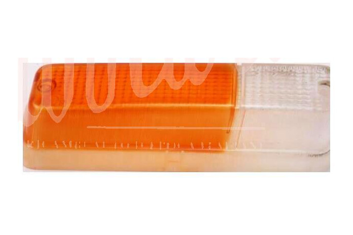 LENTE FANALINO ANTERIORE ALTISSIMO BIANCA/ARANCIO