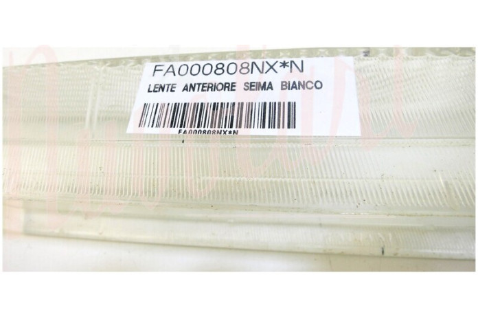LENTE FANALINO ANTERIORE SEIMA BIANCA