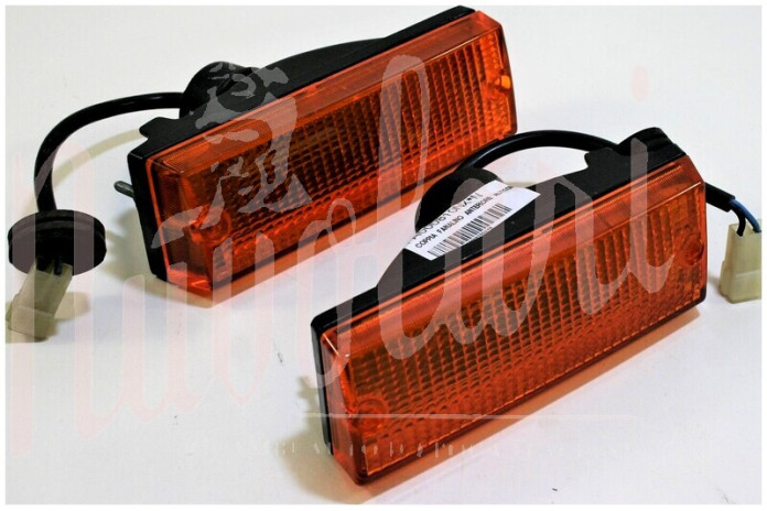 COPPIA FANALINO ANTERIORE ALTISSIMO ARANCIO