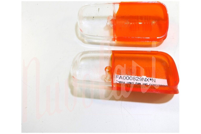 COPPIA LENTI FAN ANT CONCORRENZA BIANCA/ARANCIO