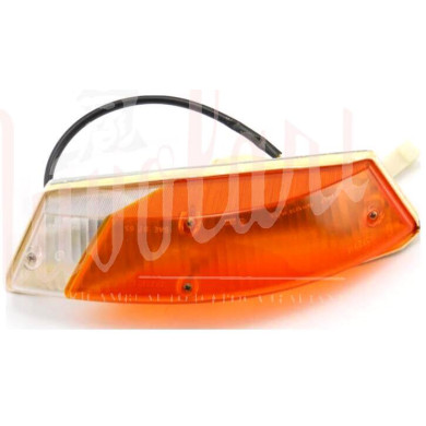 FANALINO ANTERIORE CARELLO BIANCO/ARANCIO