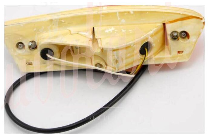 FANALINO ANTERIORE CARELLO BIANCO/ARANCIO