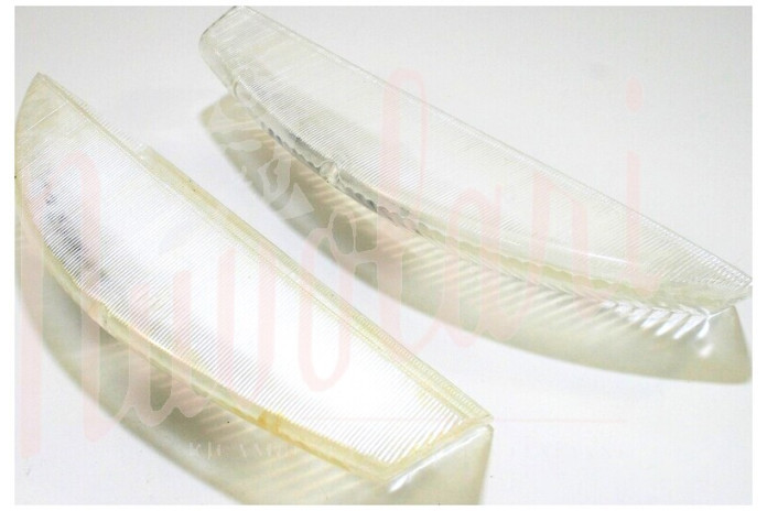 COPPIA LENTI FANALINI ANT REPLICA CARELLO BIANCHE