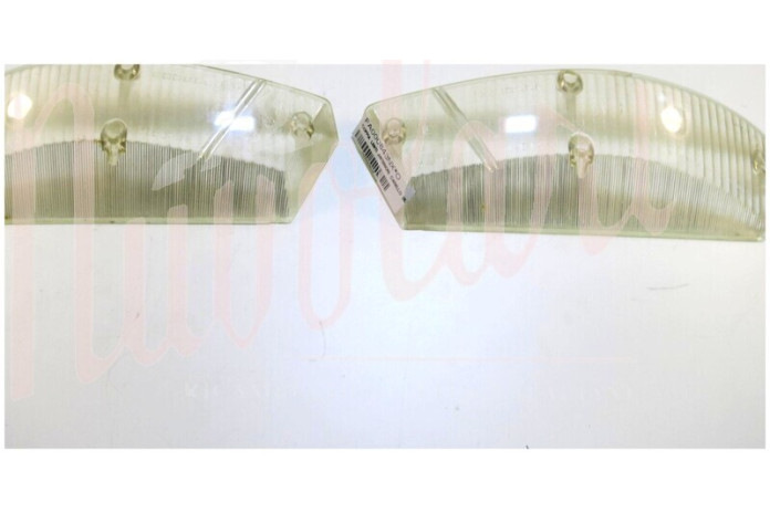 COPPIA LENTI ANTERIORI CARELLO BIANCHE