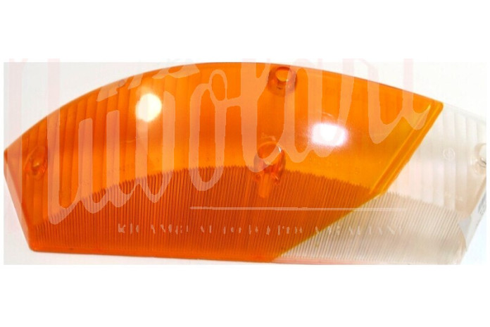 LENTE FANALINO ANTERIORE CARELLO BIANCA/ARANCIO