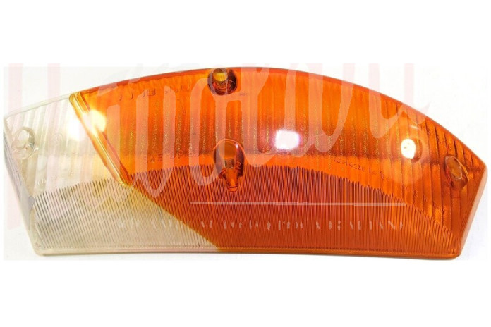 LENTE FANALINO ANTERIORE CARELLO BIANCA/ARANCIO