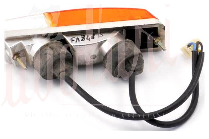 FANALINO ANTERIORE ALTISSIMO BIANCO/ARANCIO