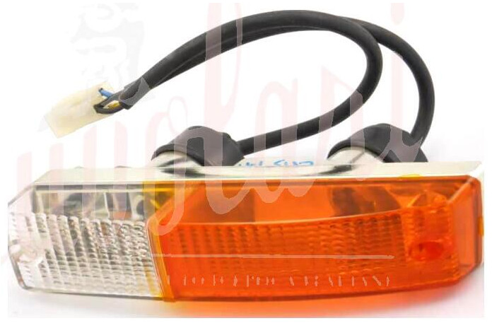 FANALINO ANTERIORE ALTISSIMO BIANCO/ARANCIO