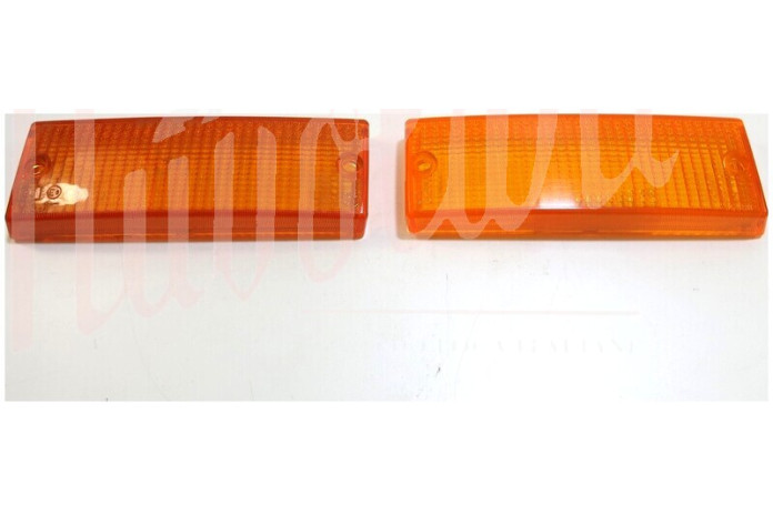 COPPIA LENTI FANALINO ANTERIORE OLSA ARANCIO