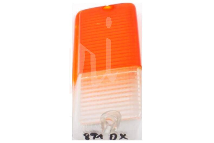 LENTE ANTERIORE CONCORRENZA BIANCA/ARANCIO