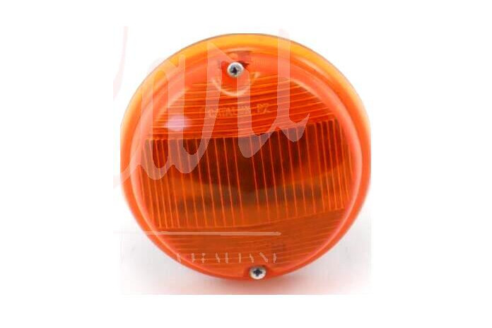 FANALINO ANT CONCORRENZA ARANCIO BASE ALLUMINIO