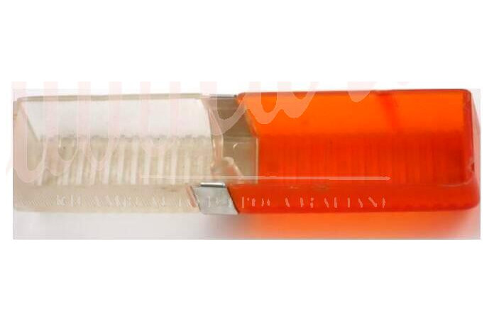 LENTE ANTERIORE CONCORRENZA BIANCA/ARANCIO