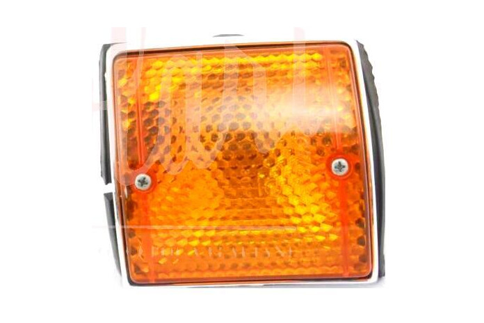 FANALINO ANT ARIC CATALUX ARANCIO BASE METALLO