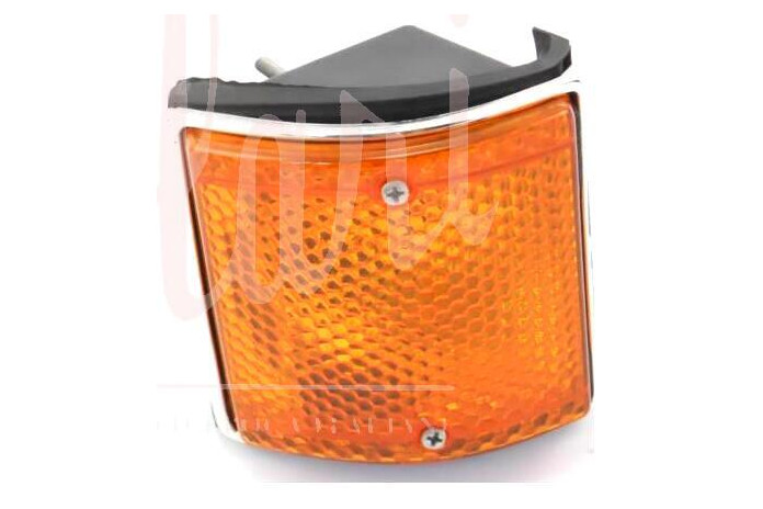 FANALINO ANT ARIC CATALUX ARANCIO BASE METALLO