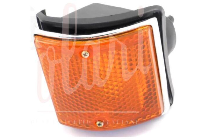 FANALINO ANTERIORE ALTISSIMO ARANCIO BASE METALLO