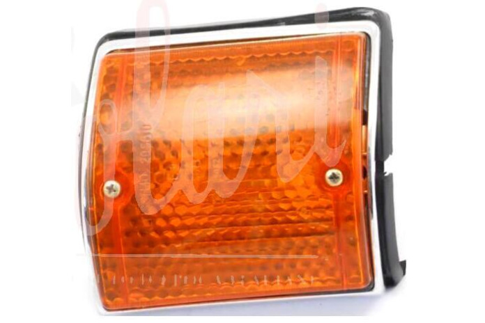 FANALINO ANTERIORE ALTISSIMO ARANCIO BASE METALLO