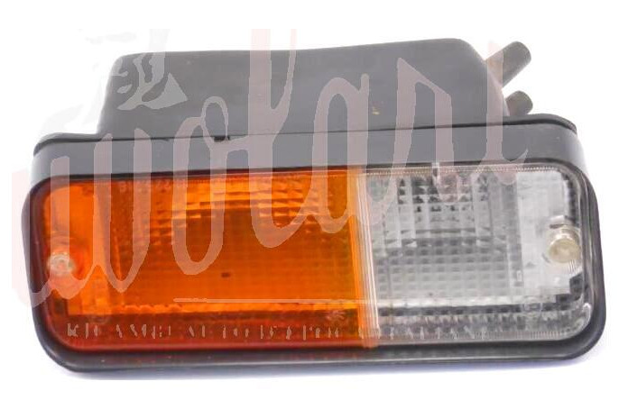 FANALINO ANTERIORE CARELLO BIANCO/ARANCIO