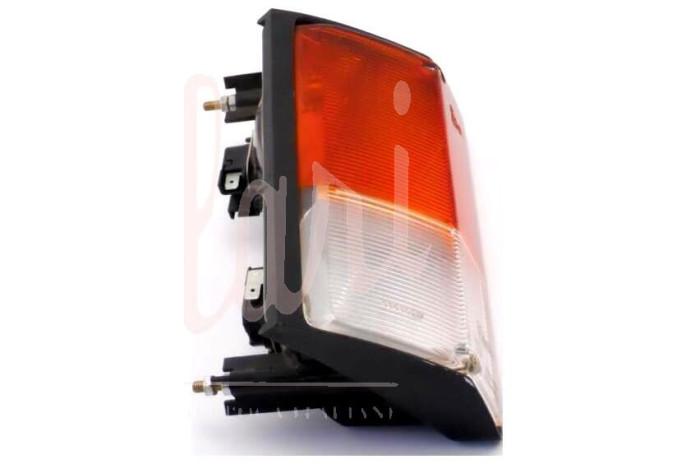 FANALINO ANT ALTISSIMO BIANCO/ARANCIO BASE PICCOLA