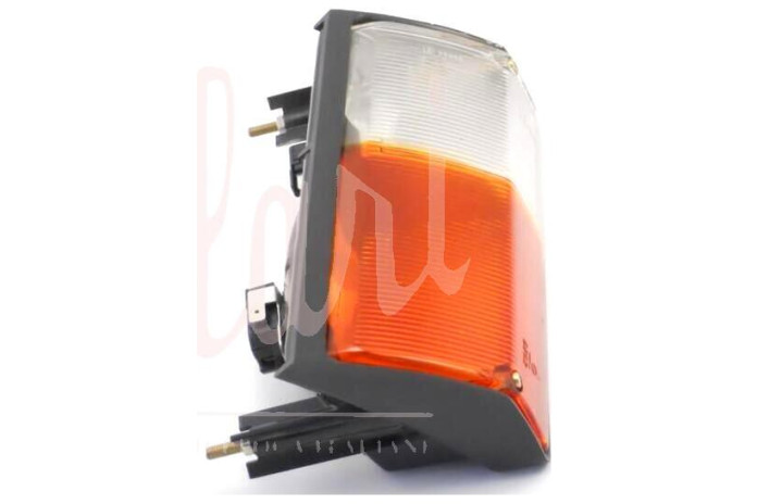 FANALINO ANT ALTISSIMO BIANCO/ARANCIO BASE PICCOLA