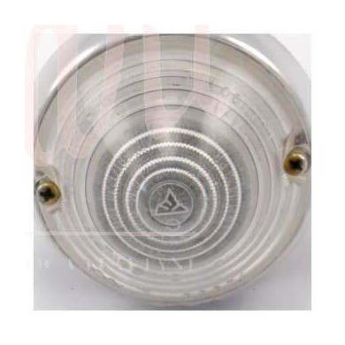 FANALINO ANTERIORE ALTISSIMO BIANCO 3 FILI BASE ALLUMINIO