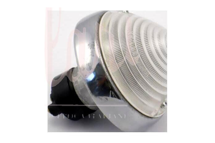 FANALINO ANTERIORE BIANCO 3 FILI  BASE ALLUMINIO