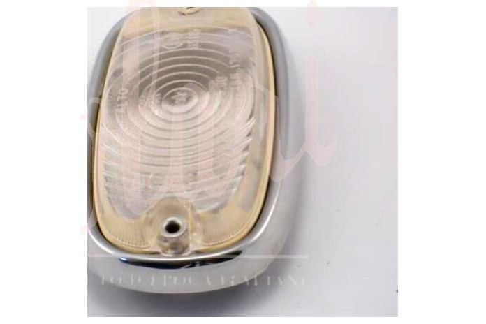 FANALINO ANTERIORE STARS BIANCO BASE METALLO