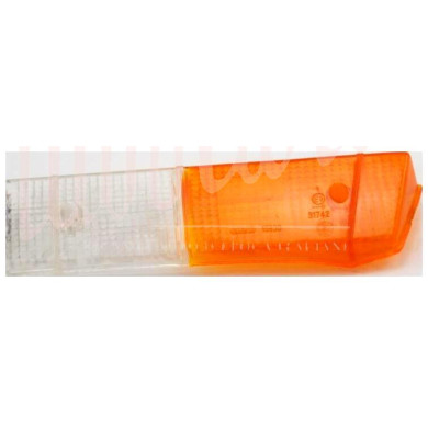 COPPIA LENTI ANTERIORI DX+SX SIEM BIANCO/ARANCIO